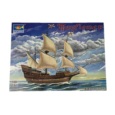 KIT PARA MONTAR TRUMPETER BARCO MAYFLOWER 1/60 330 PEÇAS TPR 01201